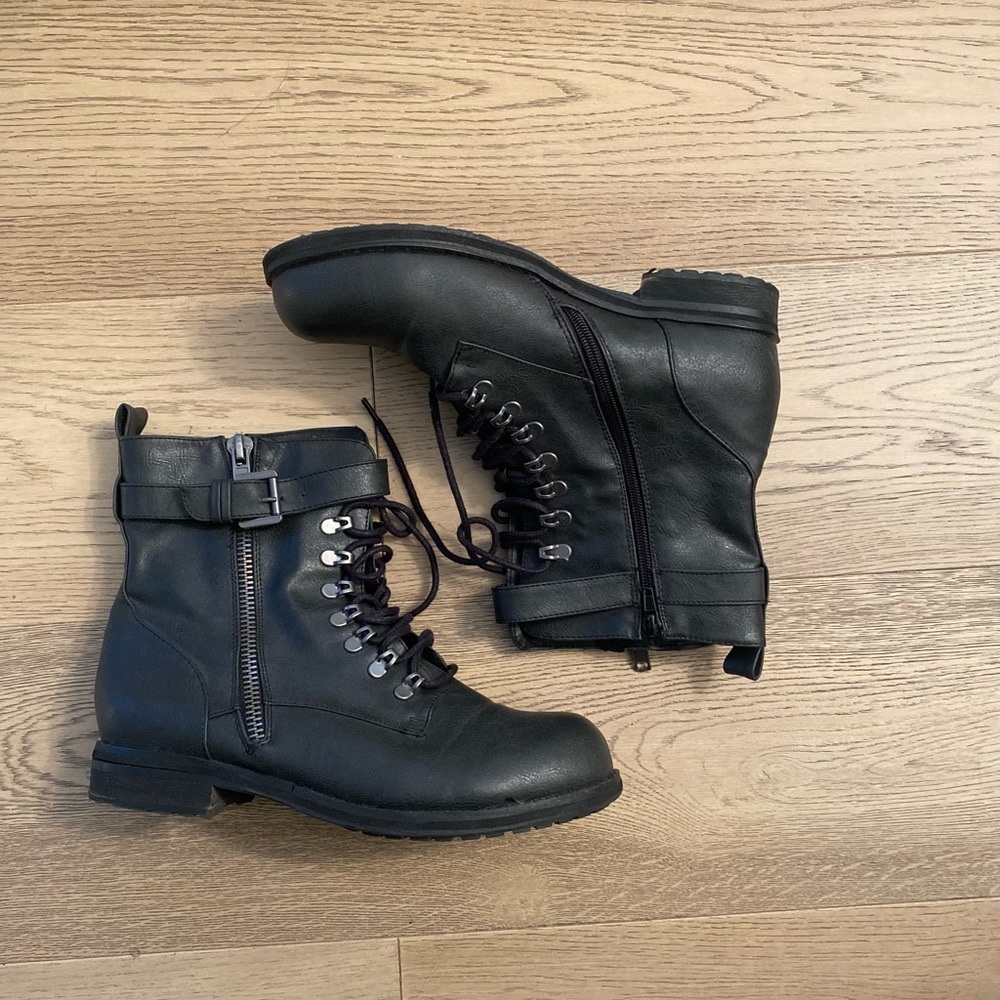 Lane Bryant combat boots